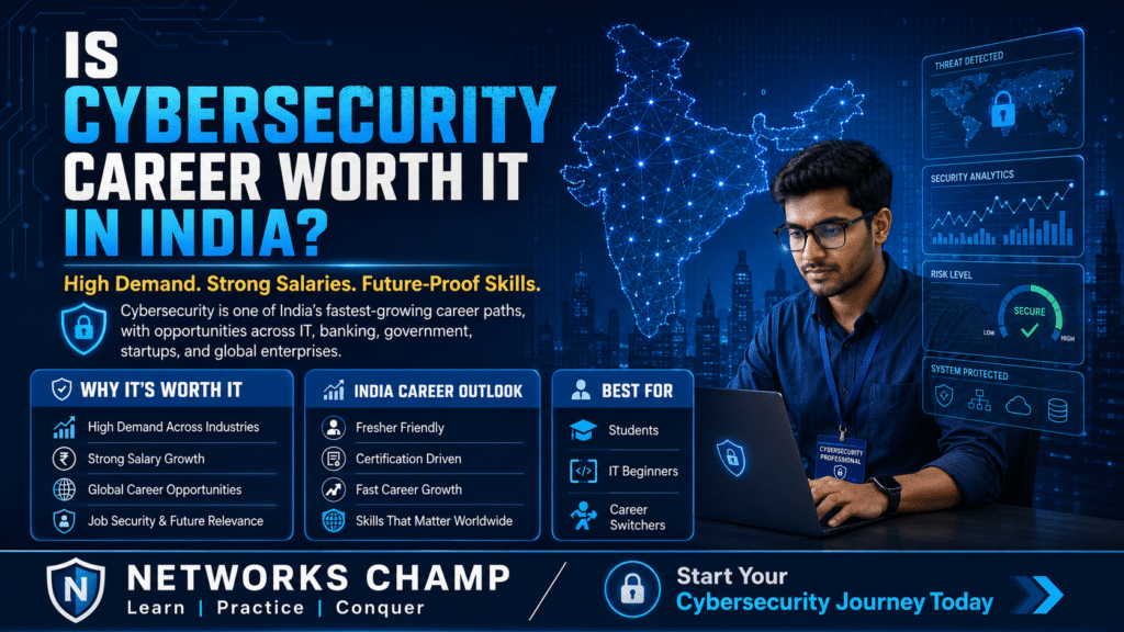 Is Cybersecurity Career Worth It in India