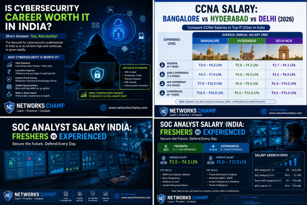 SOC Analyst Salary India: Freshers vs Experienced