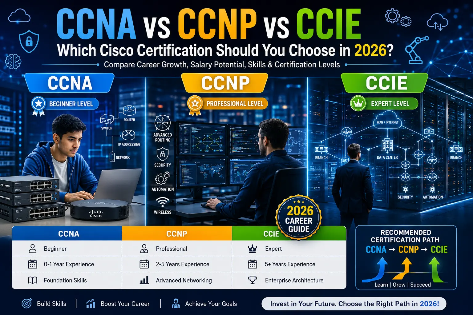Which Cisco Certification Should You Choose in 2026